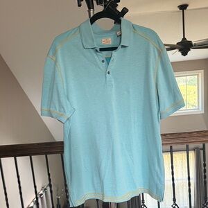 Tommy Bahama Light Blue Polo Shirt